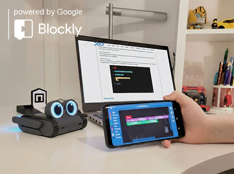 Doly Blockly coding