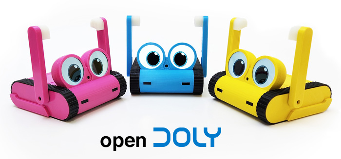 open source robot Doly