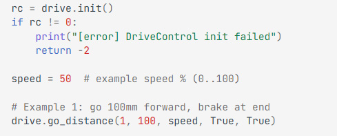 python code example